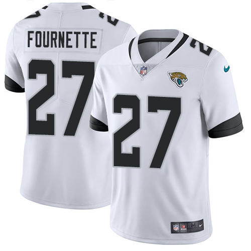 Jacksonville Jaguars #27 Leonard Fournette White Youth Stitched NFL Vapor Untouchable Limited Jersey->youth nfl jersey->Youth Jersey